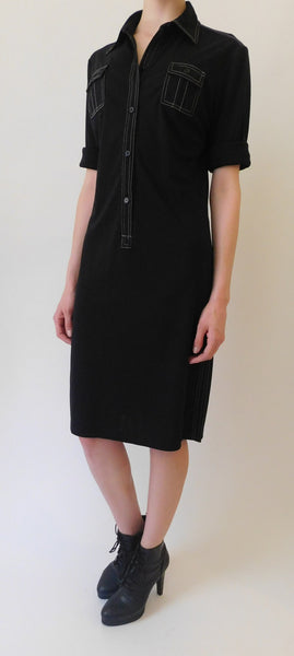 Button-Up Express Dress