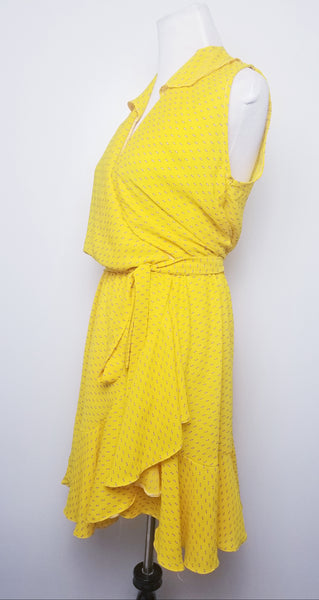 Sunflower Wrap Dress
