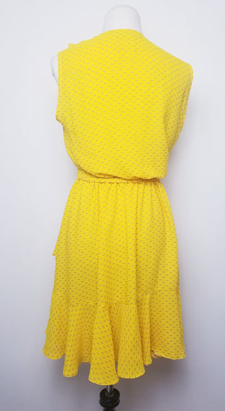 Sunflower Wrap Dress