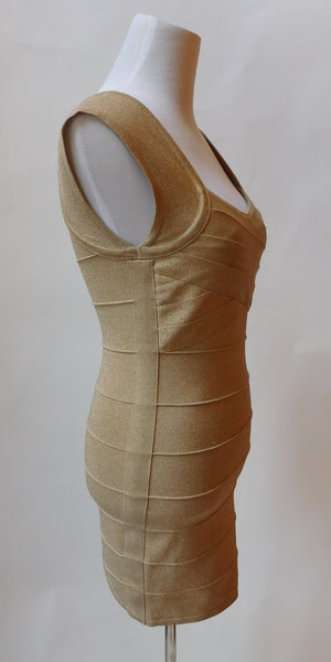 Shimmer Bandage Dress